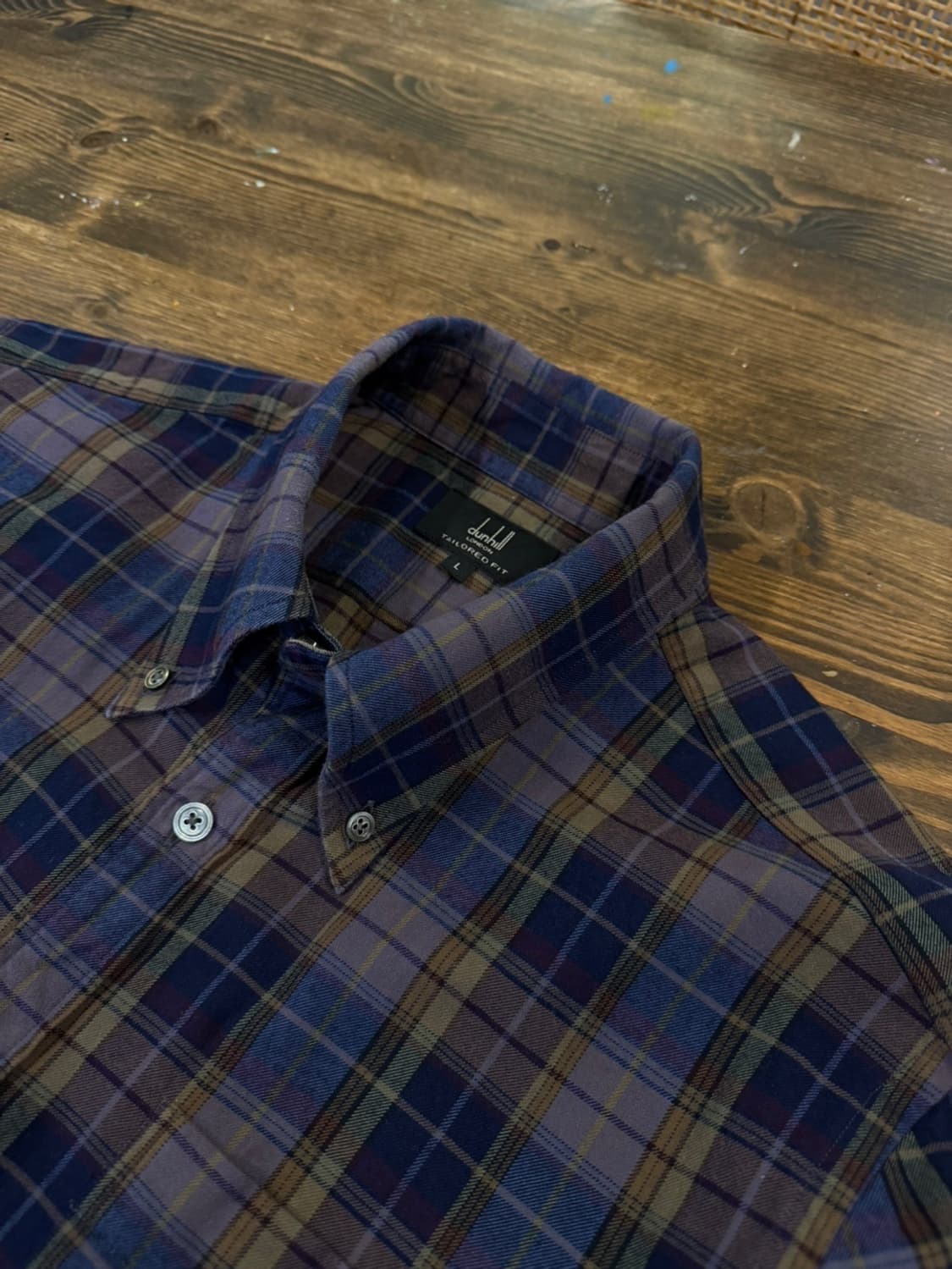 던힐 버튼다운 셔츠 100~105 상품이미지8