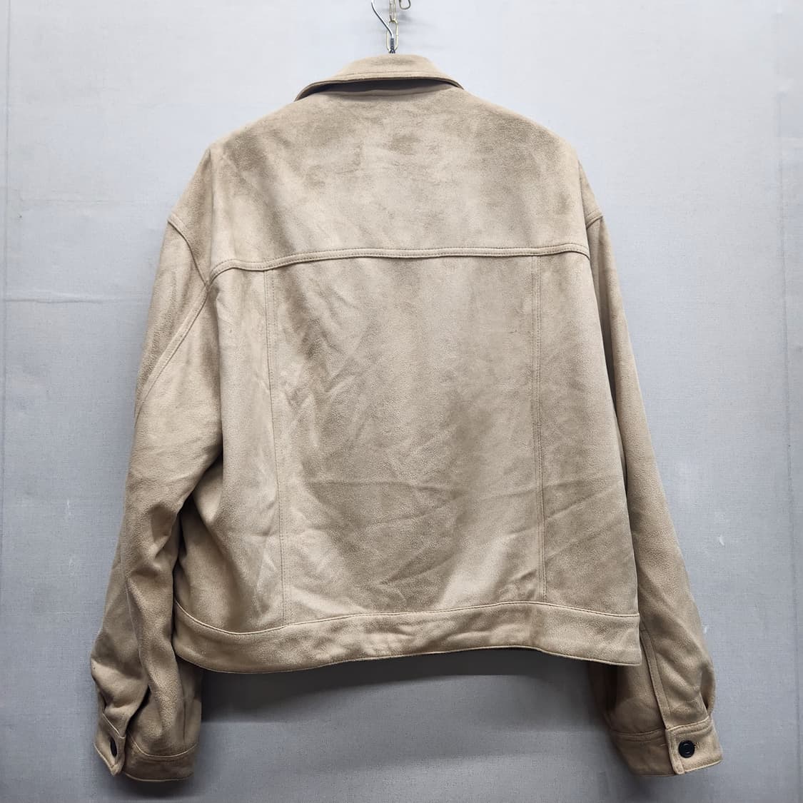 자라 스웨이드 크롭 투포켓 자켓 2XL 상품이미지3