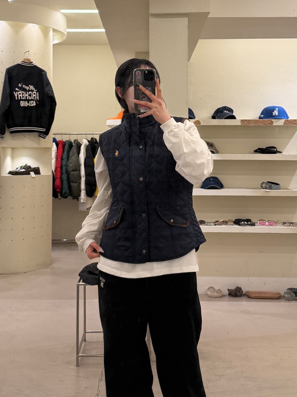 폴로 랄프로렌 퀼팅 패딩 베스트 U1001 상품이미지1