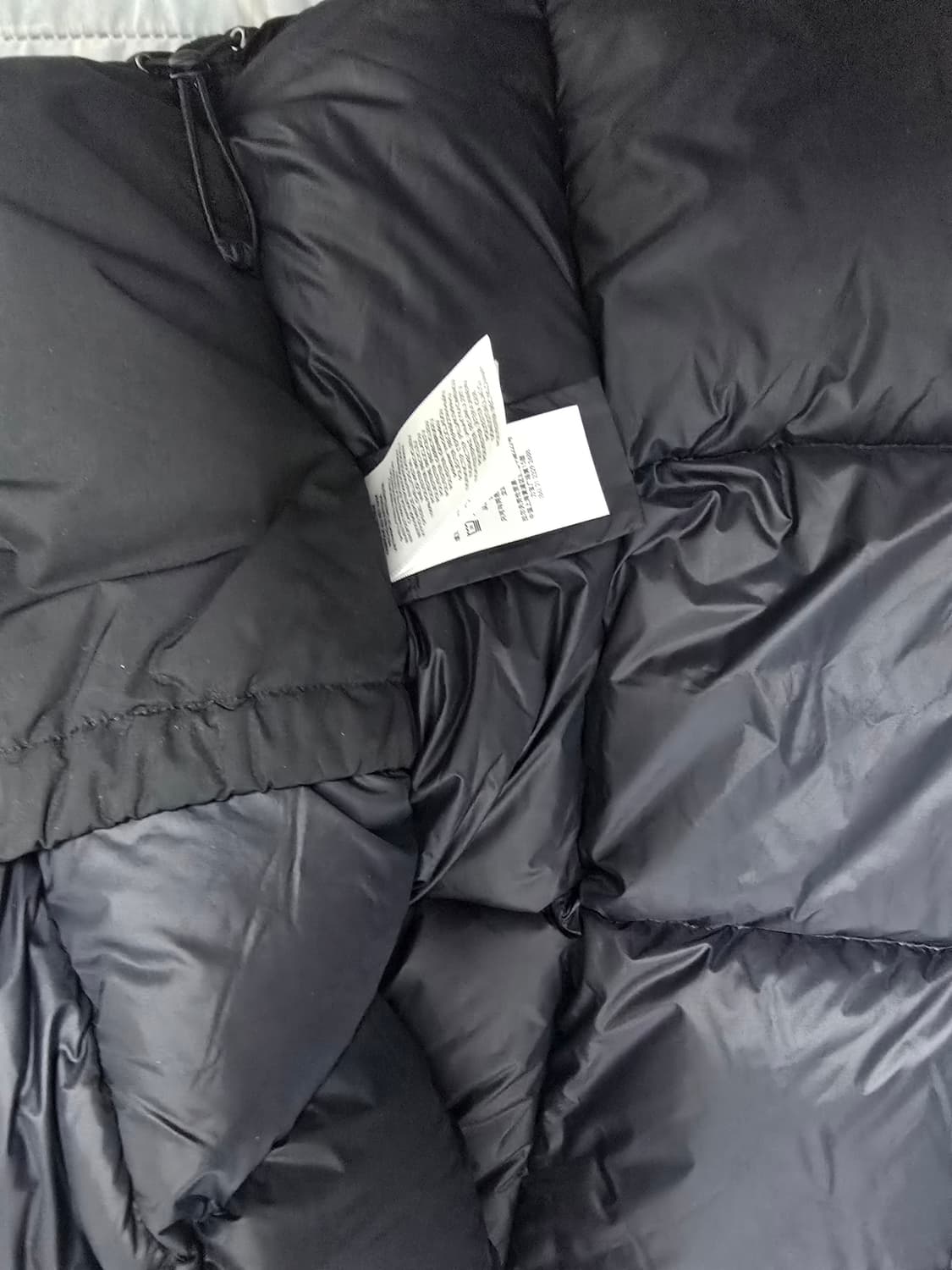 폴로 랄프로렌 모크넥 다운 제킷 블랙 M 상품이미지5