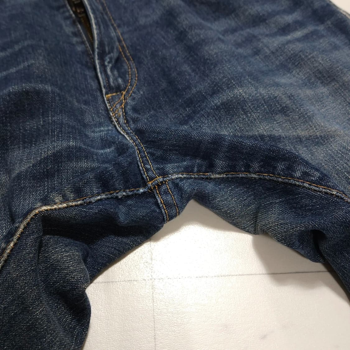 32~33)POLO 폴로 랄프로렌 스트레이트 워시드 데님 팬츠 청바지 상품이미지4