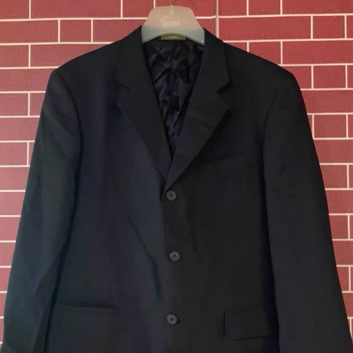 A.A.R 빈티지 블랙 스트라이프 테일러드 블레이저 상품이미지1