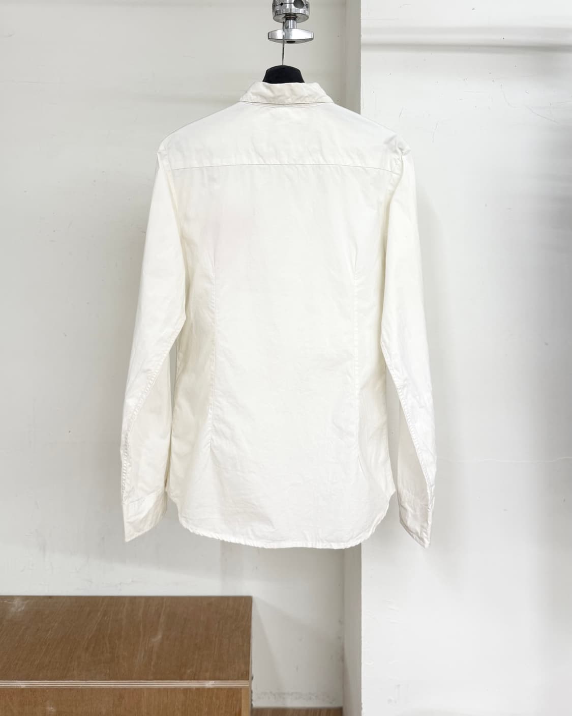 꼼데가르송 화이트 레드 비즈 페인팅 셔츠 상품이미지6