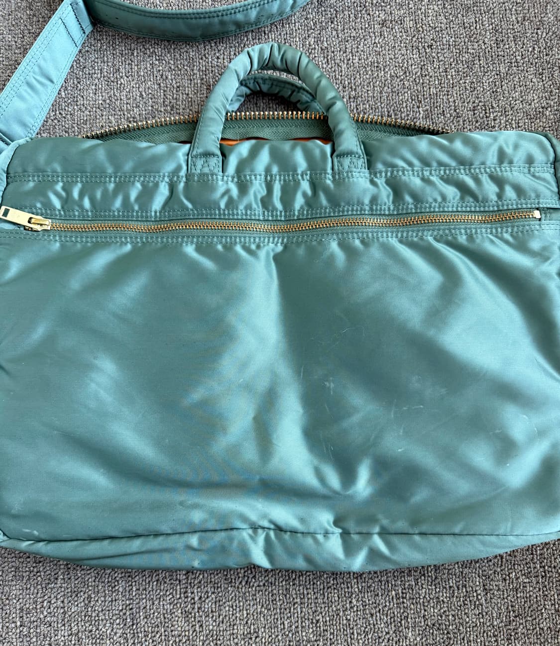 Porter 요시다포터 탱커 투웨이 브리프케이스 세이지 그린 크로스백 상품이미지7