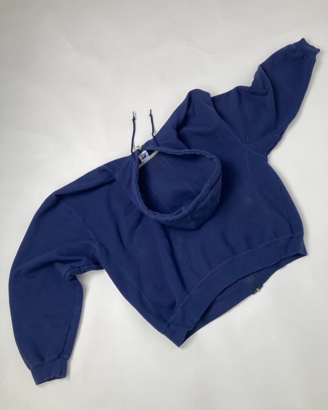 00s Russell Zip Up Hoodie (navy) 상품이미지2