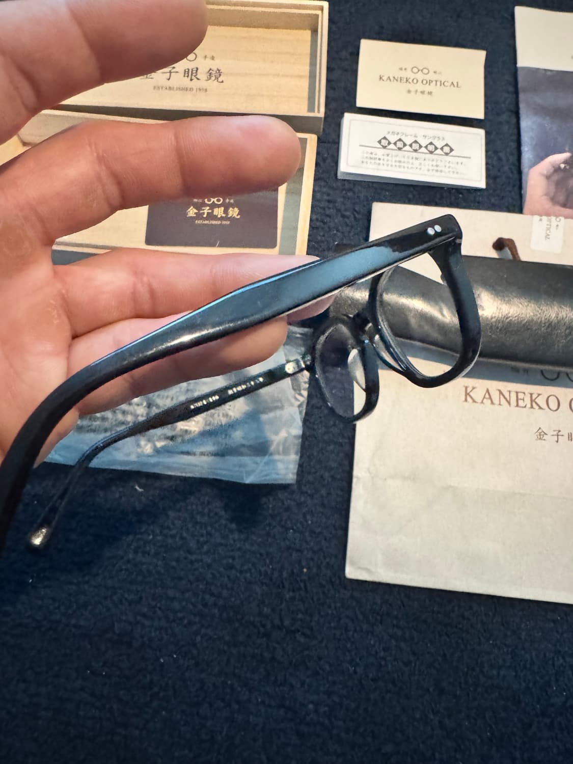 가네코옵티컬 금자 안경 KA62 NVSH 풀세트 상품이미지6