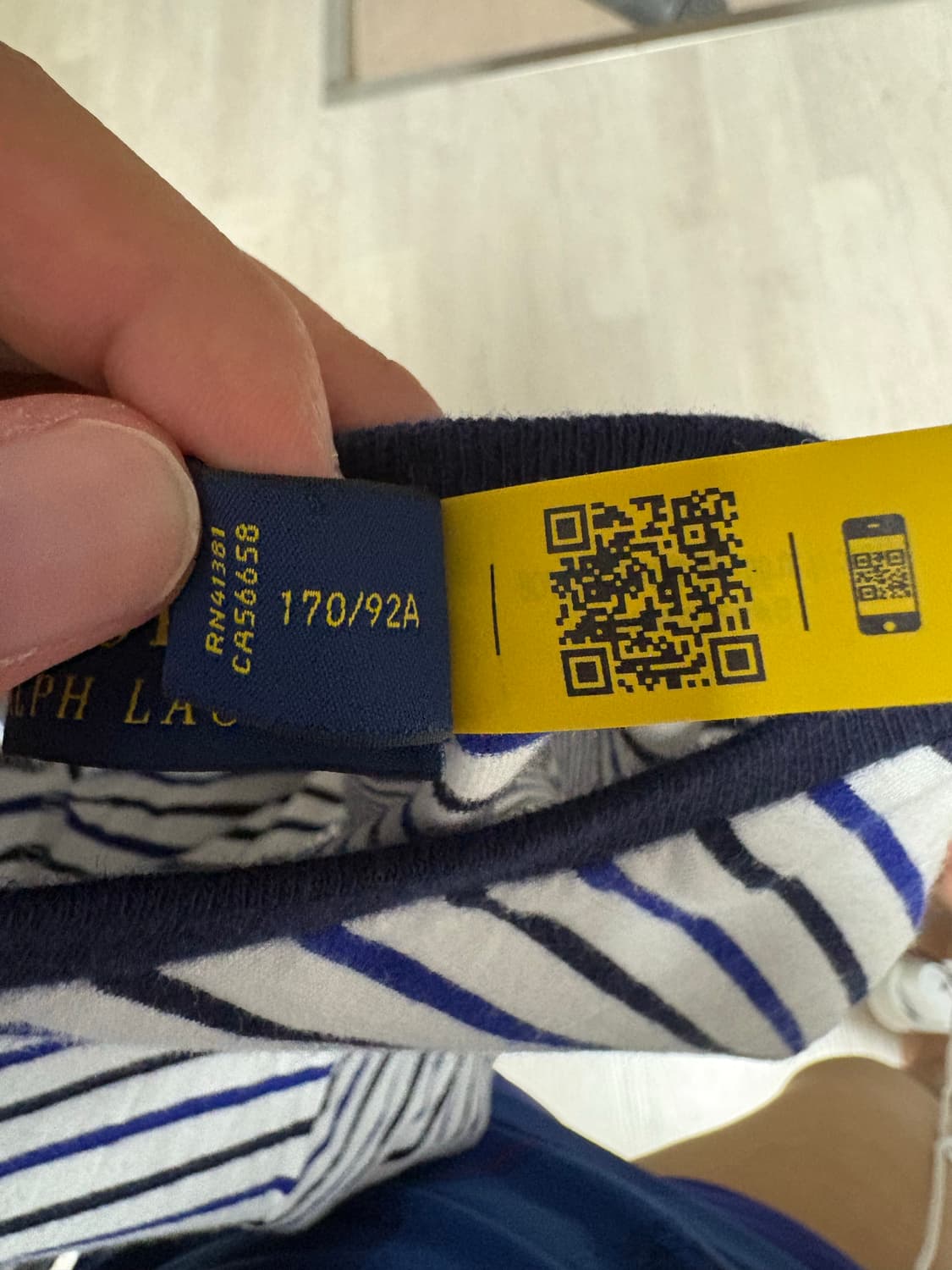 폴로 스트라이프 반팔티 상품이미지3