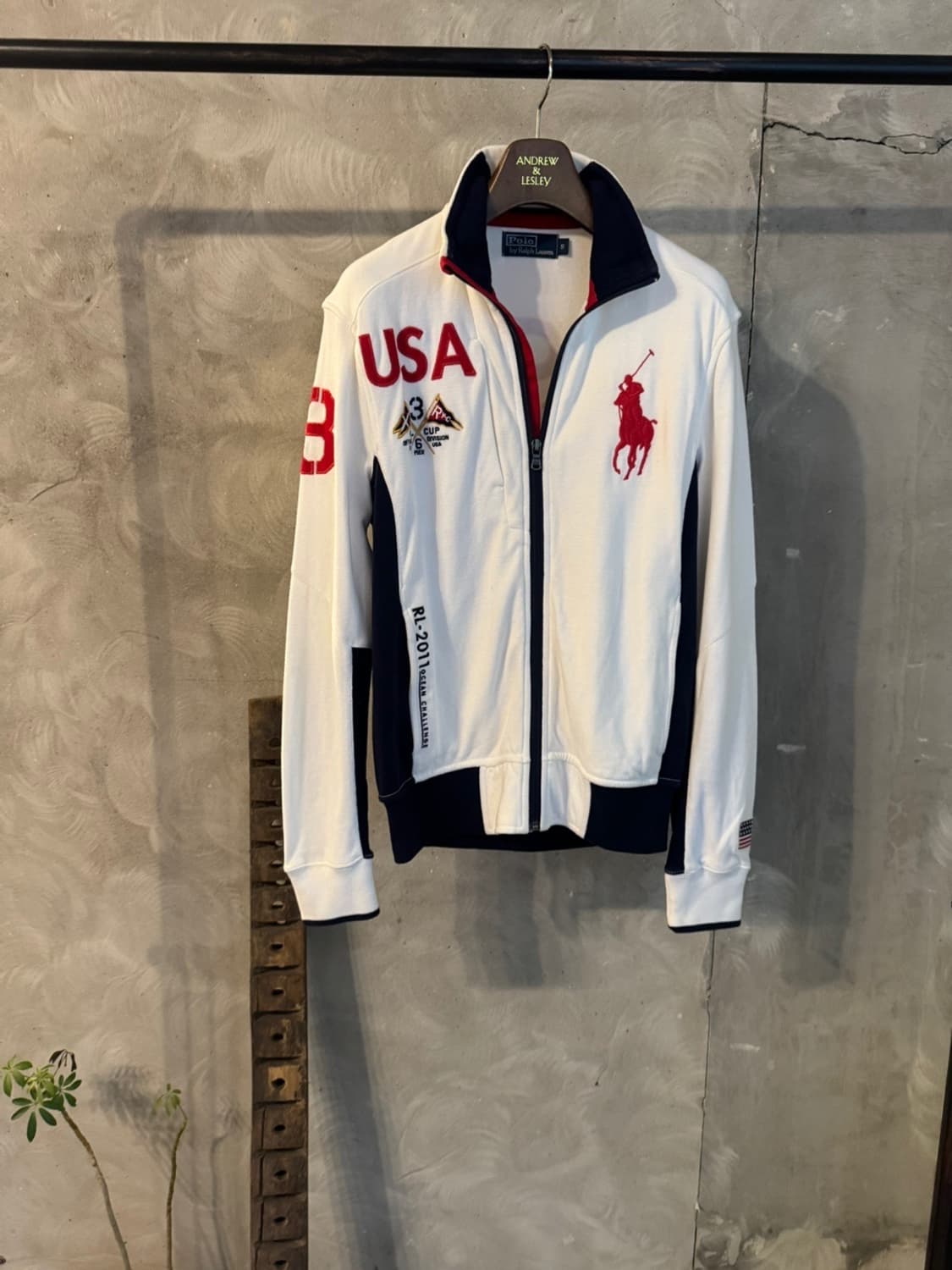 폴로 랄프로렌 USA 트랙탑 100 상품이미지4
