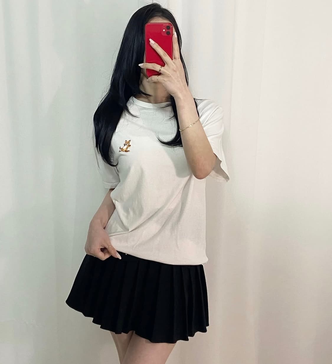 메종키츠네 와펜 티셔츠 상품이미지2