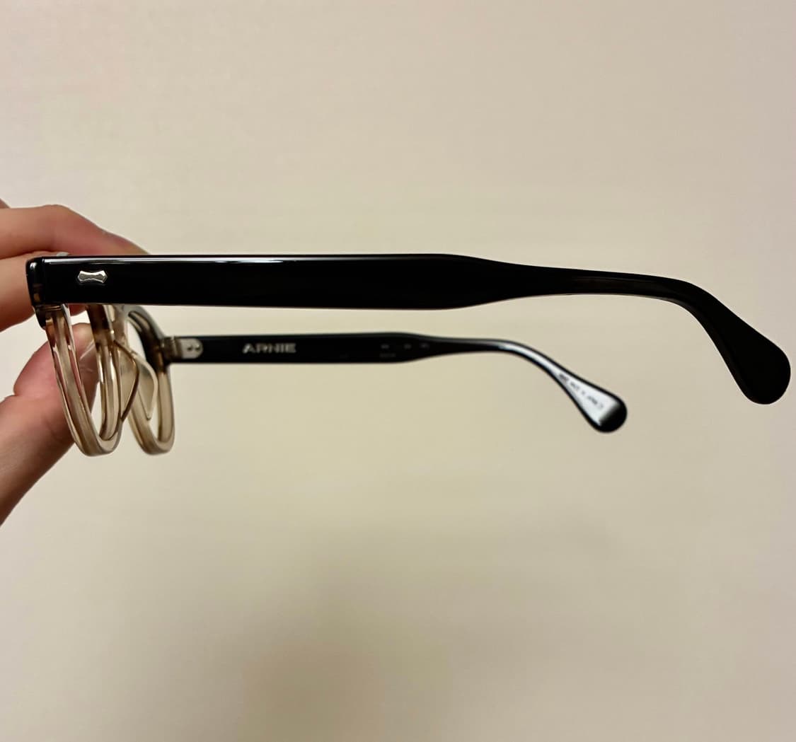 (44-22)쉐이디캐릭터 아르니 패치워크 투톤 아넬 안경 줄리어스타르트 상품이미지3