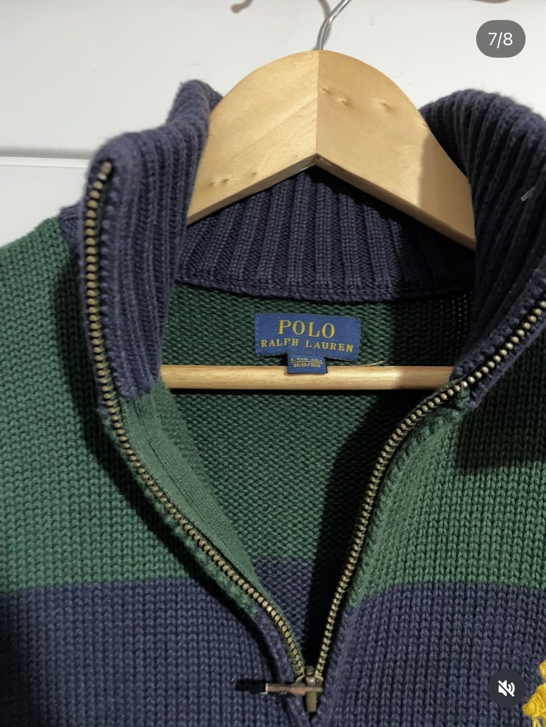 폴로랄프로렌 빅포니 히프집업 니트 상품이미지7