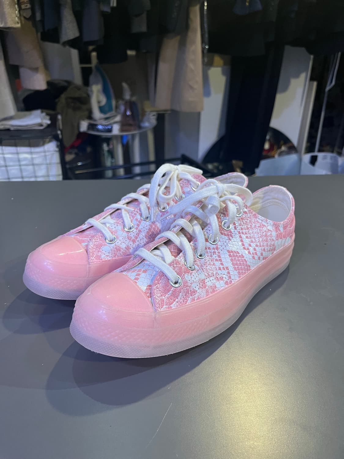 골프 르 플뢰르 × 컨버스 스네이크 핑크 (265mm) 상품이미지1