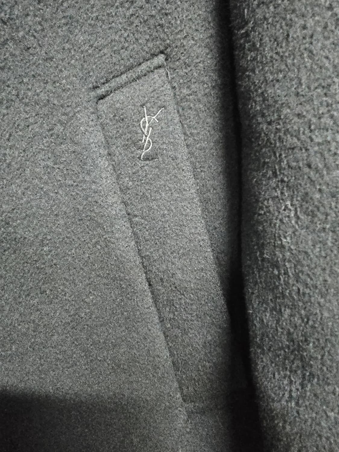 입생로랑 캐시미어 발마칸  코트95 상품이미지3