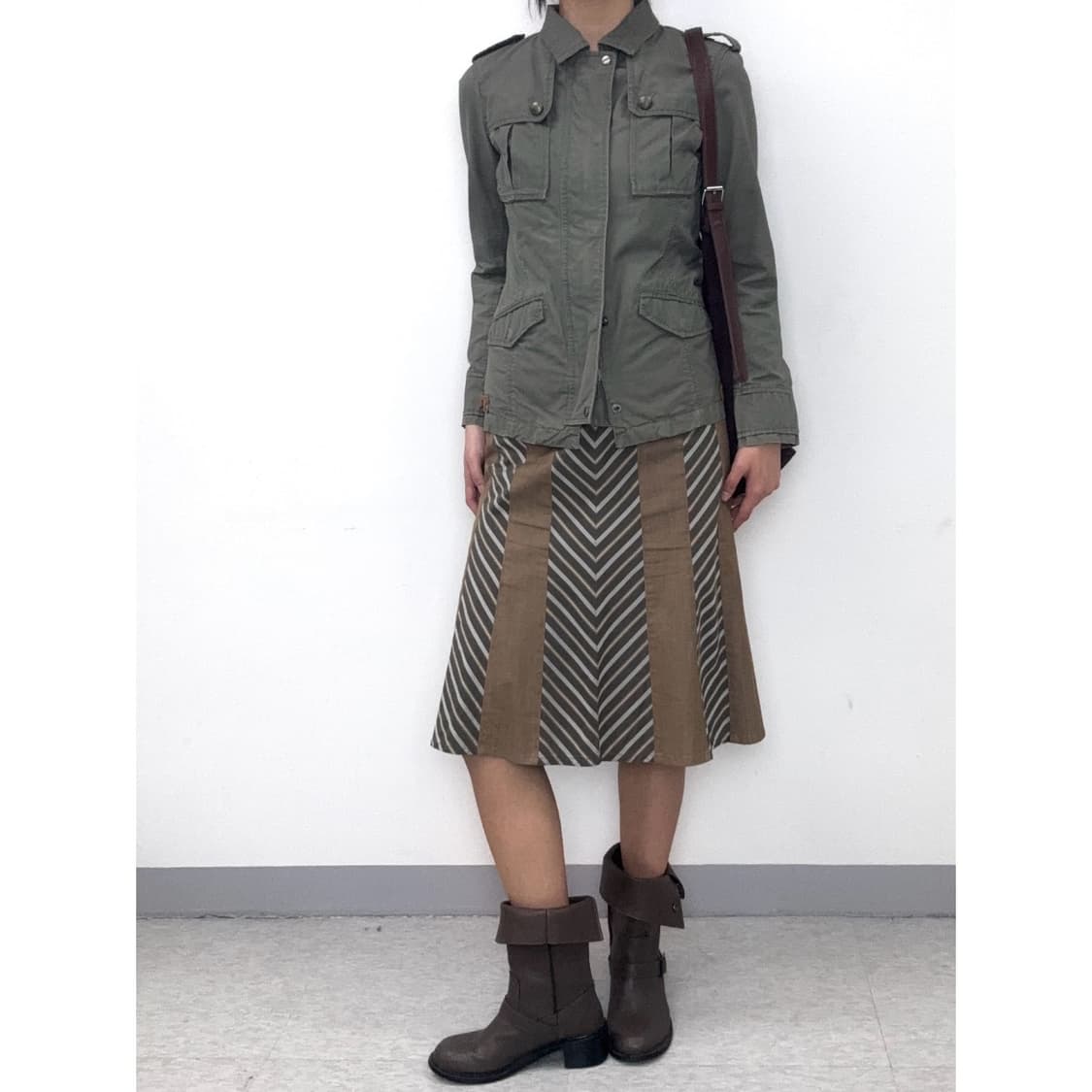 빈티지 카키 필드 자켓 y2k 상품이미지2