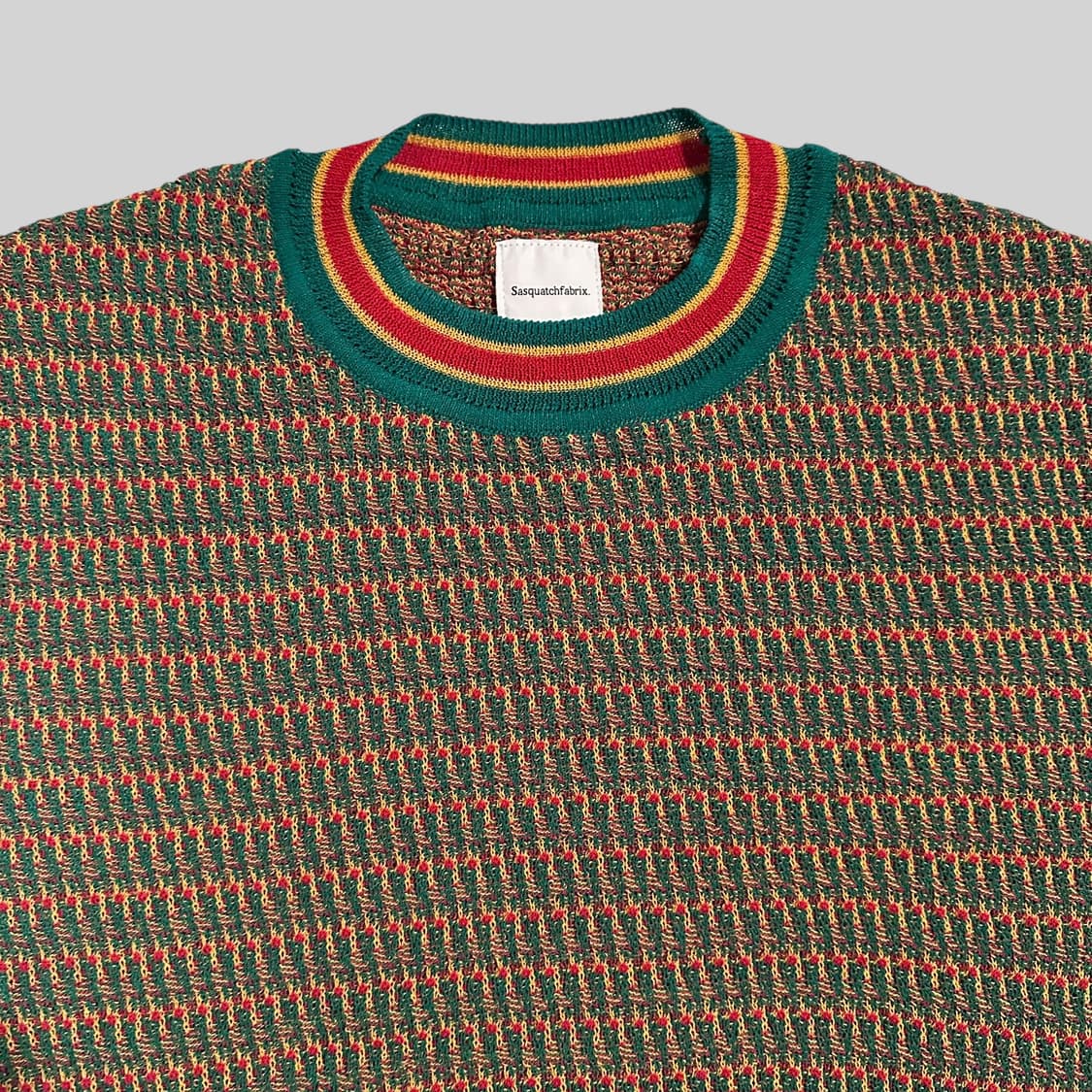 사스콰치패브릭스 니트 반팔 티셔츠 L 상품이미지3