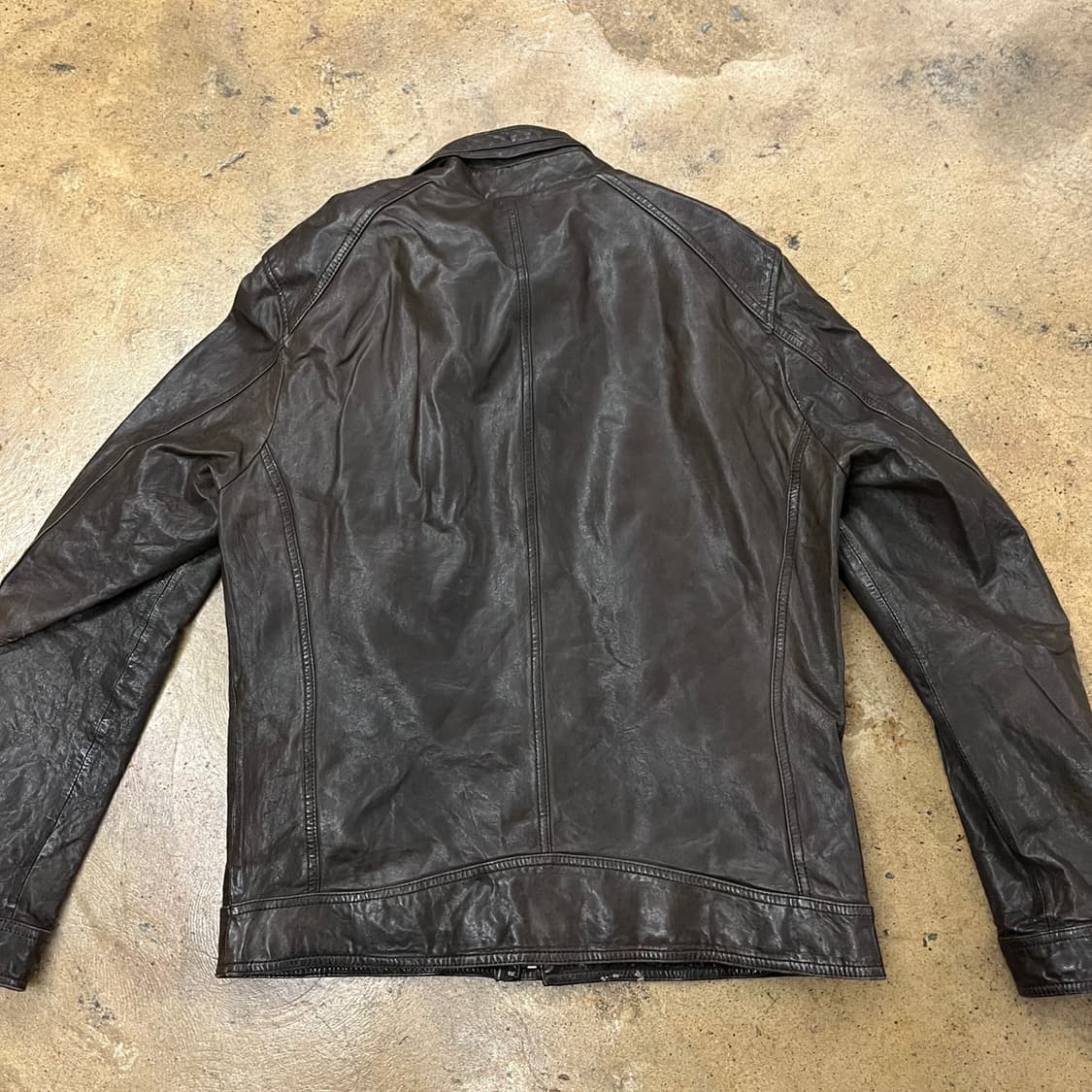 [정품/100] 지이크 가죽 자켓 b15 상품이미지4