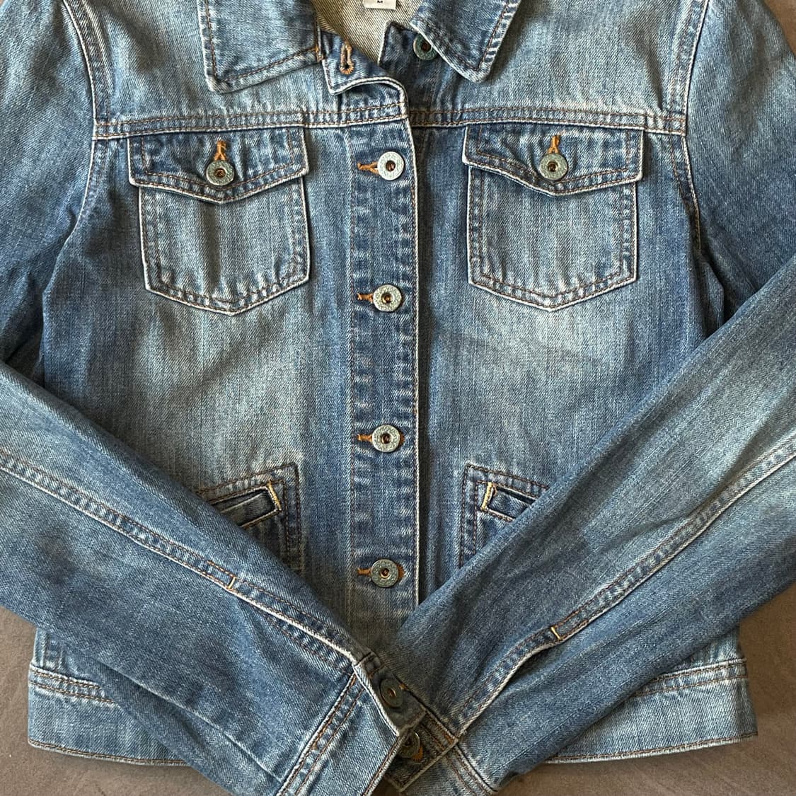 폴로 국내 두산 정품 여성 여자 데님 자켓 상품이미지5