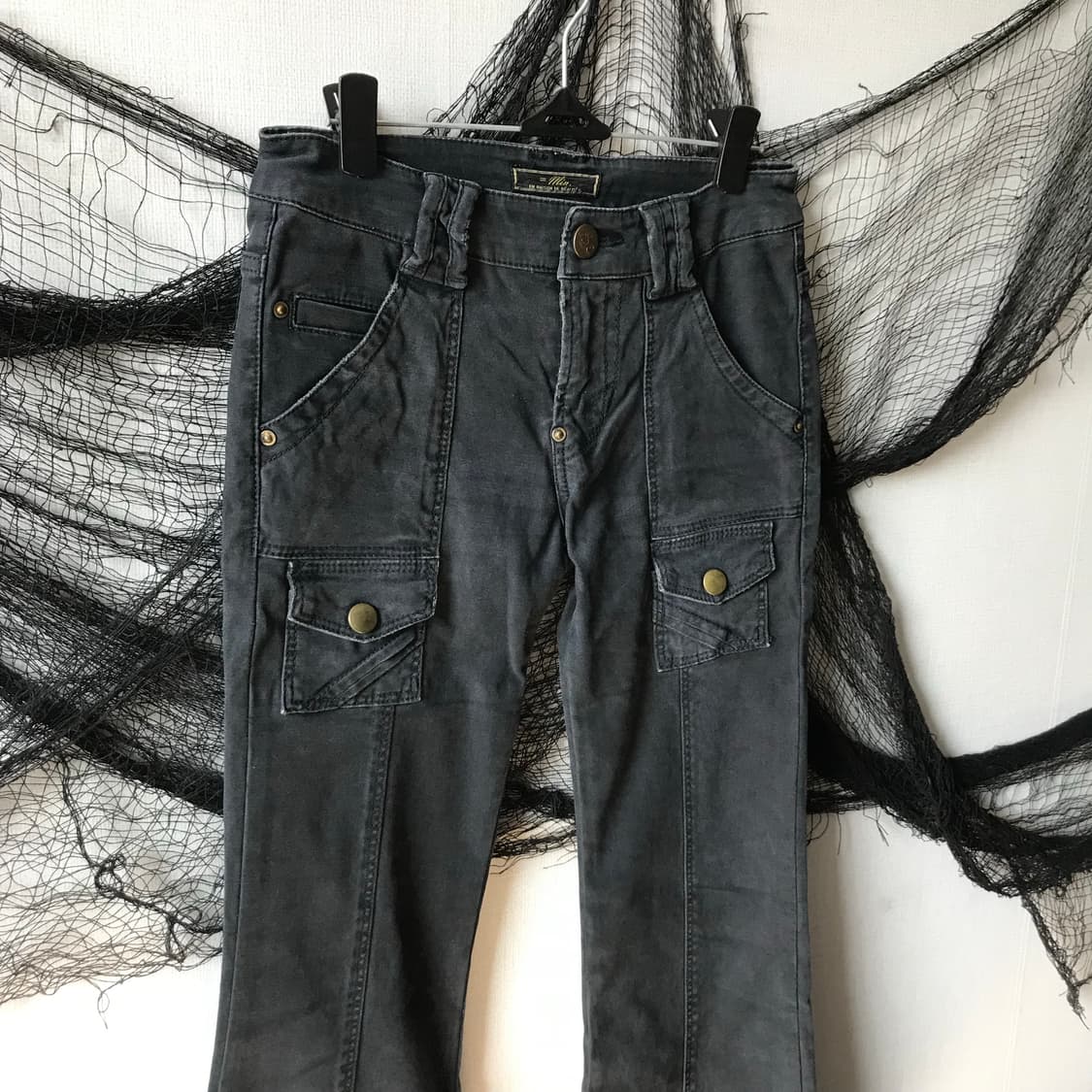 Y2k mood pocket detailed bootscut pants  상품이미지2