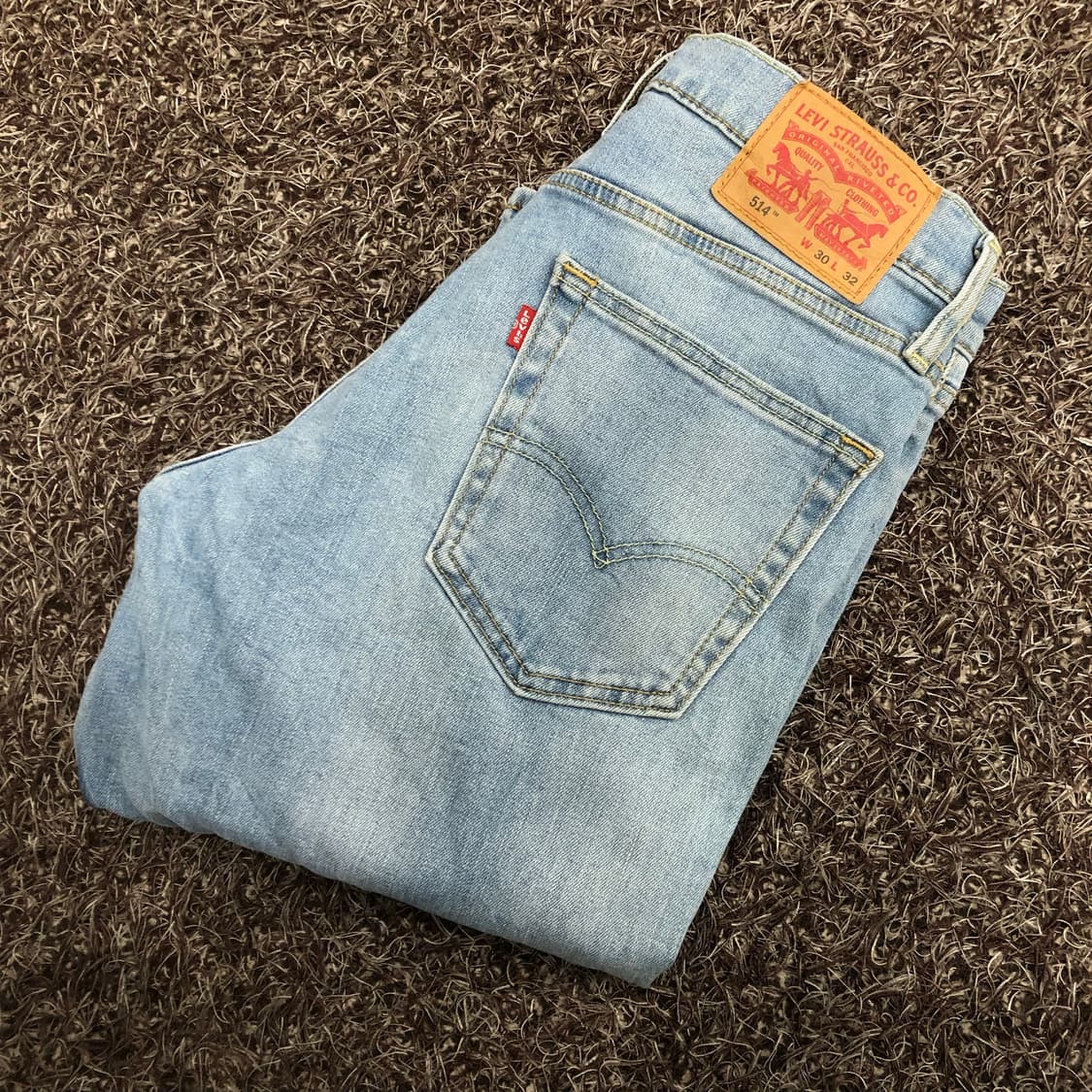 리바이스 514 워싱 데님 팬츠 상품이미지1