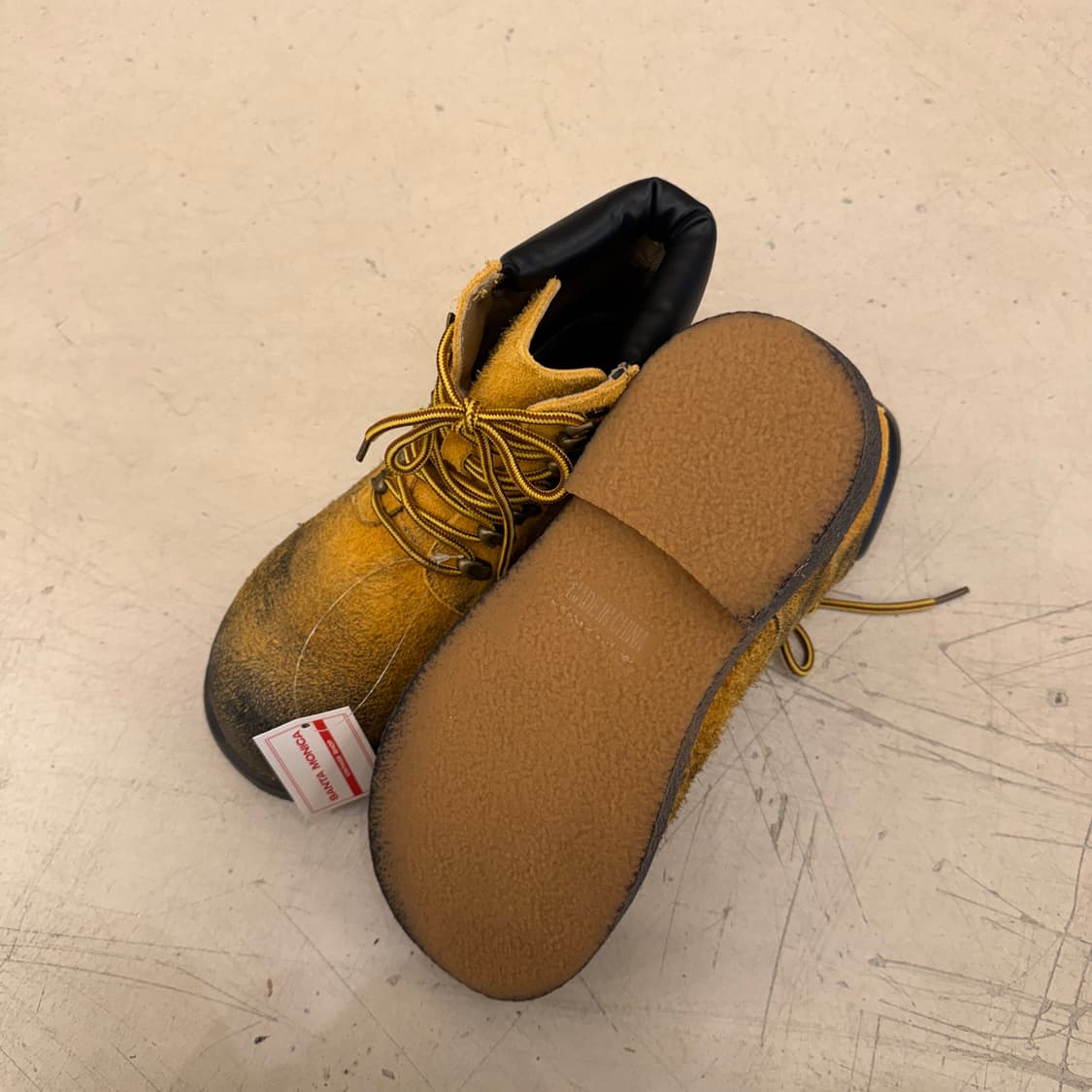 디스트레스드 스웨이드 워커 부츠 U888 상품이미지3