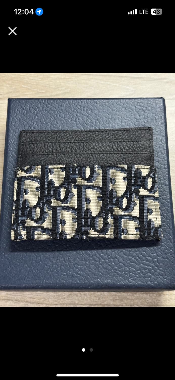 디올 오블리크 카드지갑 상품이미지2