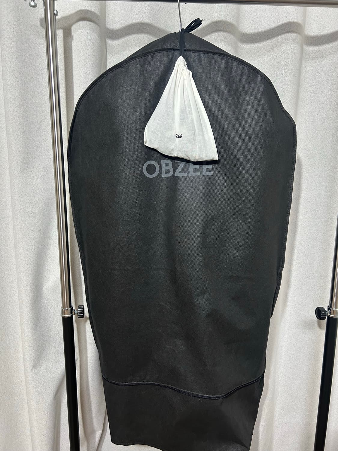 한섬) 오브제 밍크퍼하이넥자켓 네이비색상 -미착용새상품,택포함- 상품이미지8