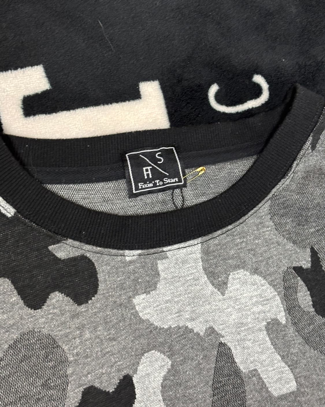 일본빈티지 카모 맨투맨 상품이미지3