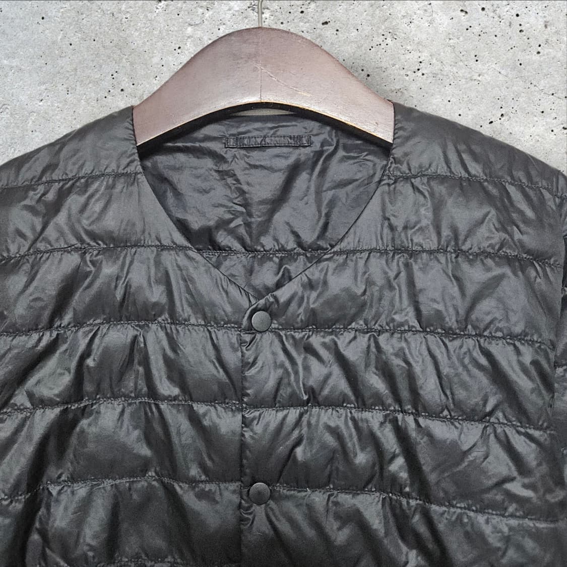 블랙 경량패딩 (90/S) 상품이미지2