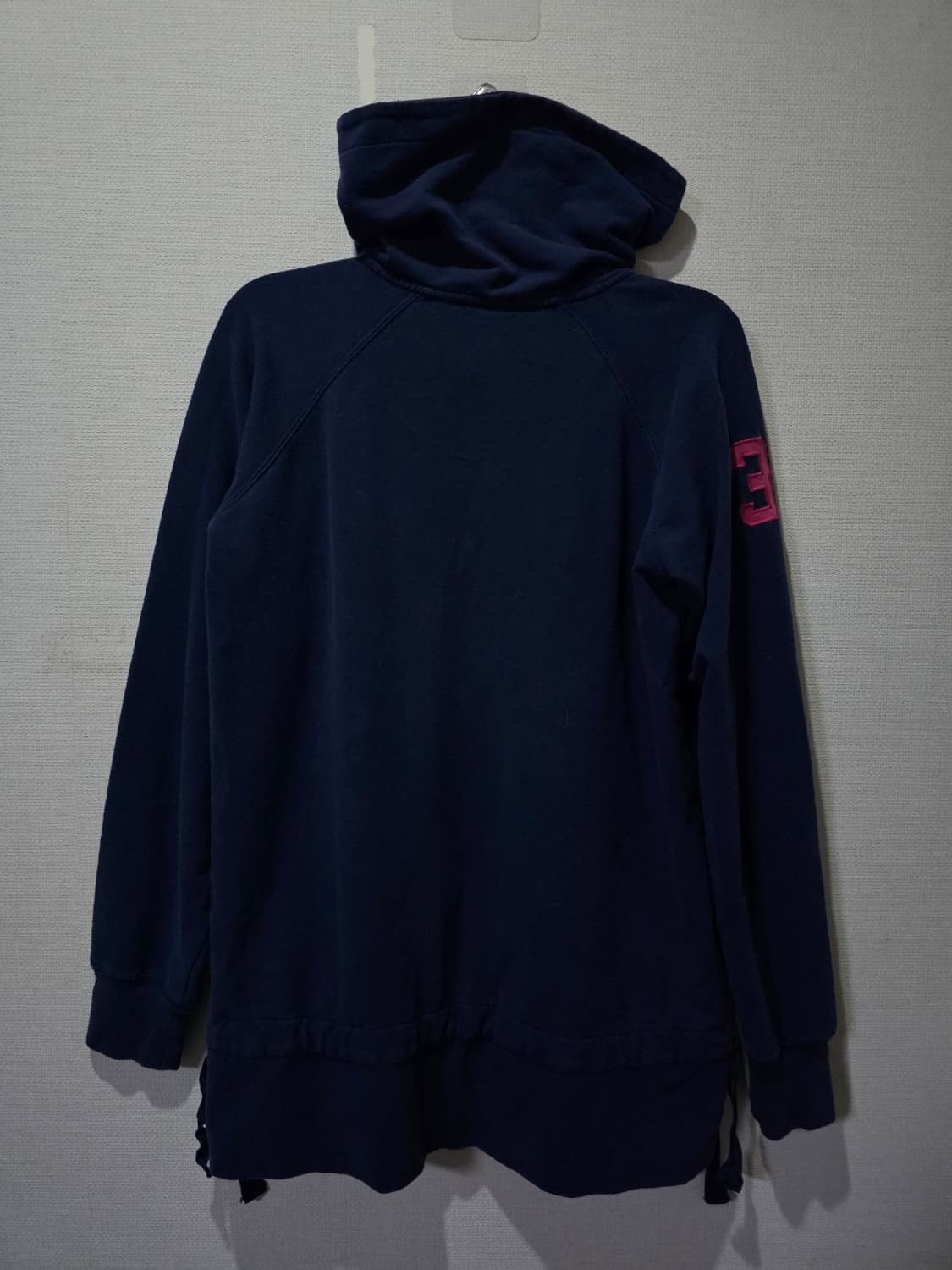 폴로 POLO 빅포니 핑크 네이비 후드집업 95 / M 상품이미지3