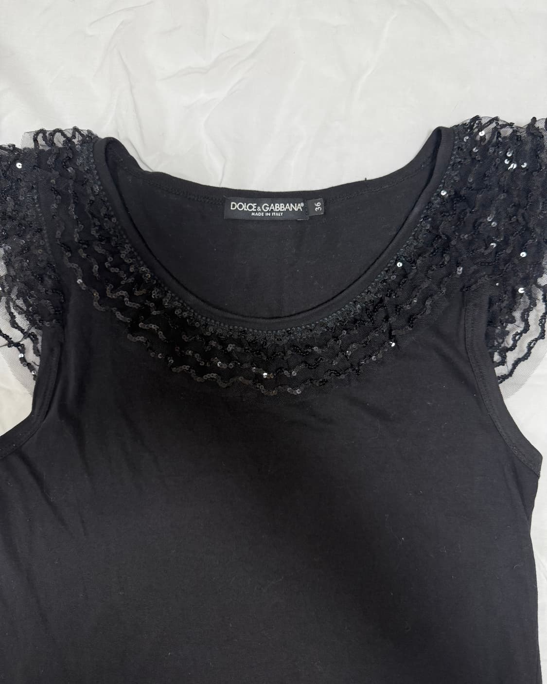 Dolce & Gabbana 스팽글 슬리브리스 상품이미지6