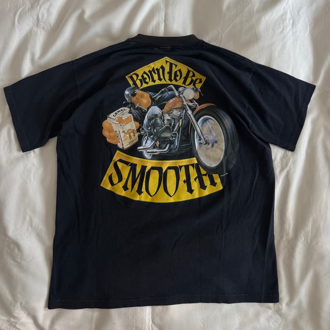 [L] 90s USA 카멜 Born to be smooth 프로모 티셔츠 상품이미지1