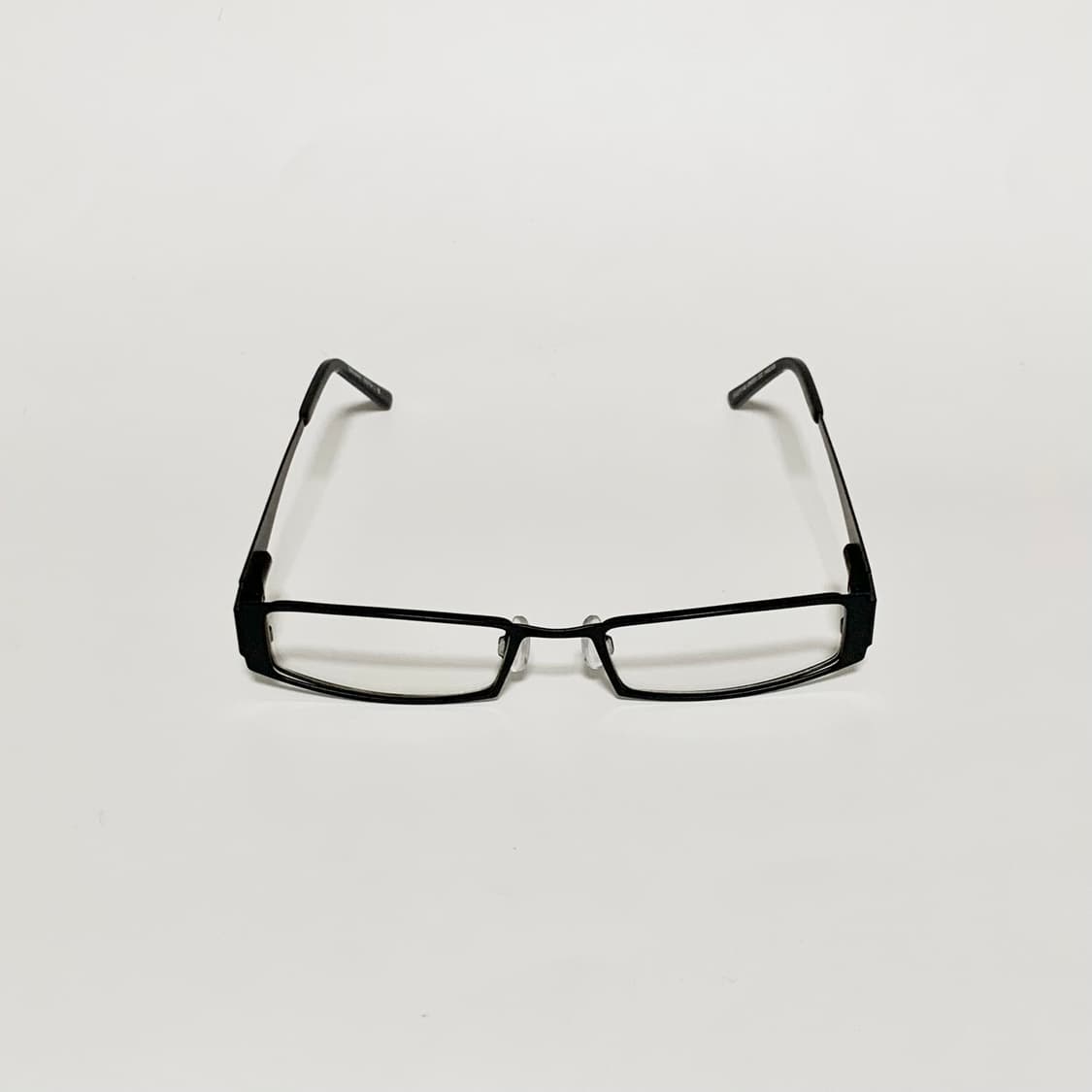 824 안경테 빈티지안경 데드스탁 슬림 사각 안경테 블랙 픽키 상품이미지2