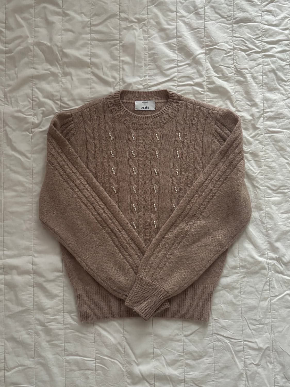 [OBZEE] 한섬오브제 니트 - 캐시미어•울•알파카 상품이미지2