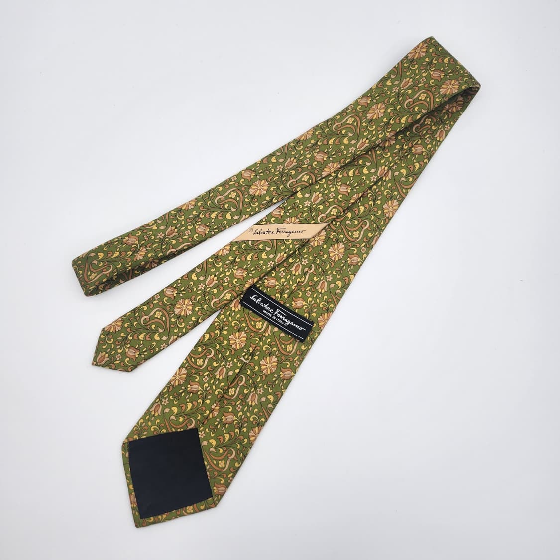 페라가모 실크 넥타이 [JBFCS7338_0542-06] 상품이미지4