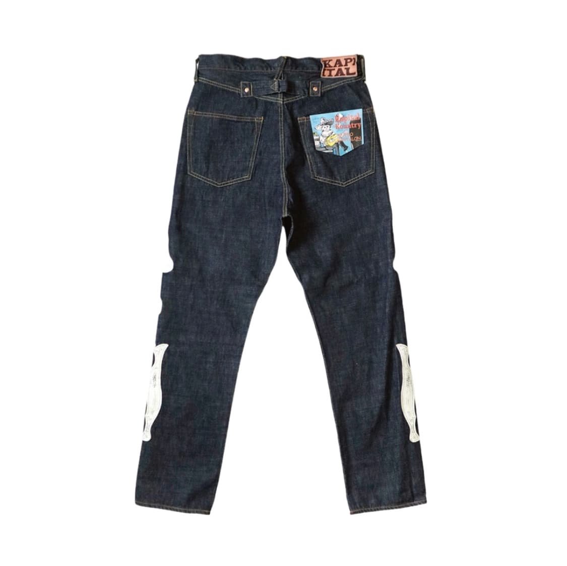 [32] 캐피탈 12.5온즈 데님 멕시칸 턱시도 5P 오카길리 팬츠 상품이미지9