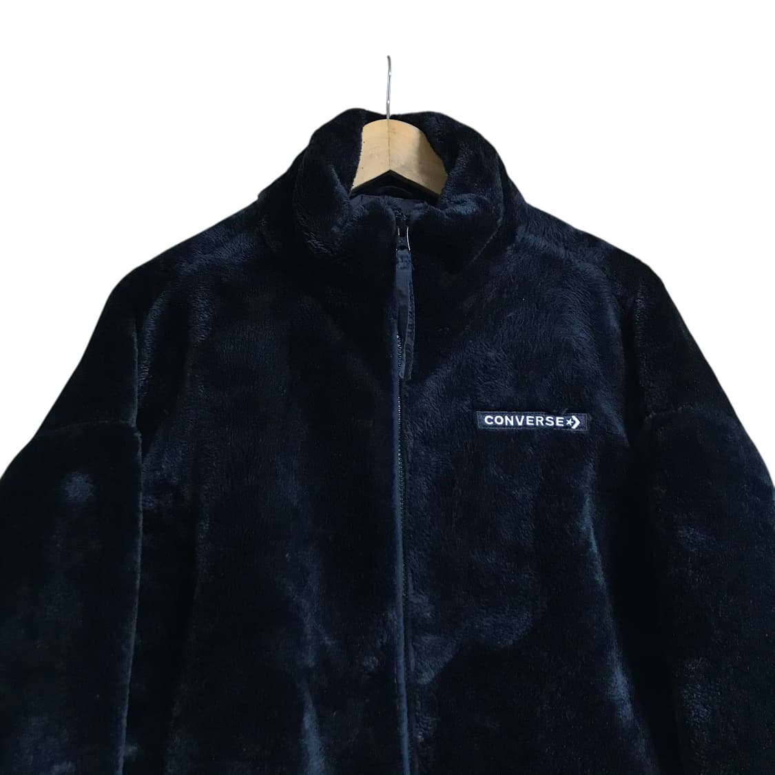 컨버스 23s 벨벳 후리스 투웨이 반누빔자켓점퍼 상품이미지1