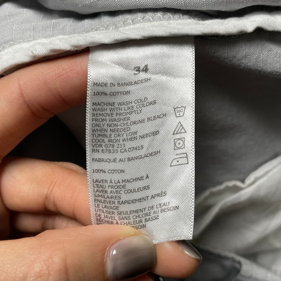 NAUTICA JEANS CO. 빈티지 카고 하프 팬츠 A00771 상품이미지8