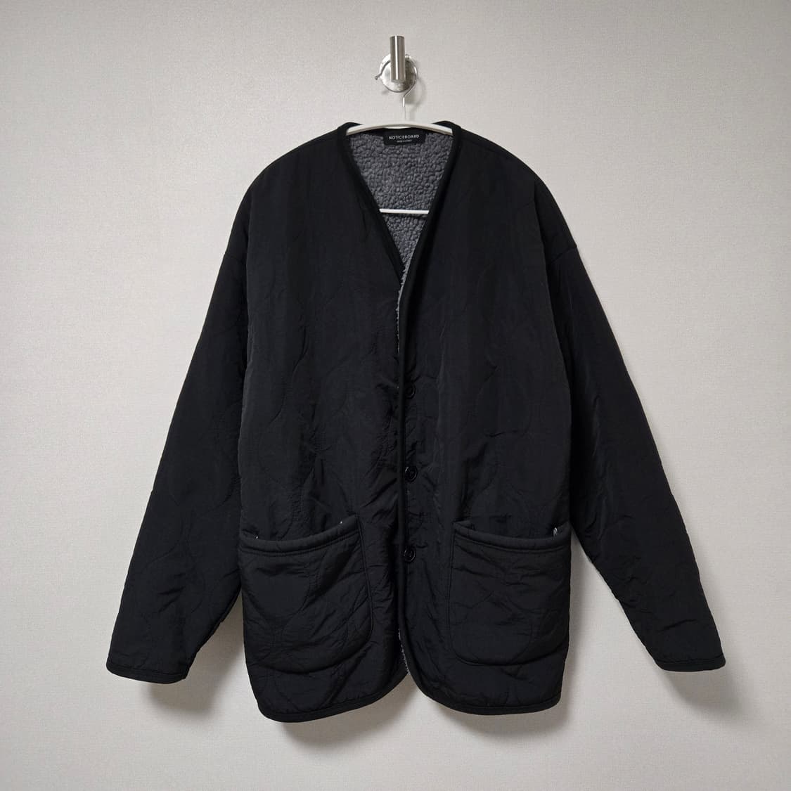 노티스보드 퀼팅 플리스 자켓 / 남성 자켓/ 여성 자켓  상품이미지1