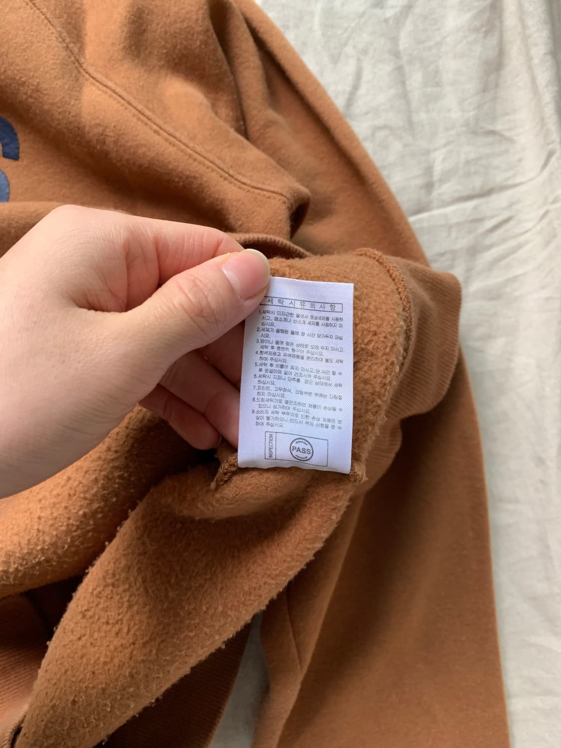 디키즈 중앙 프린팅 브라운 후드티 상품이미지8