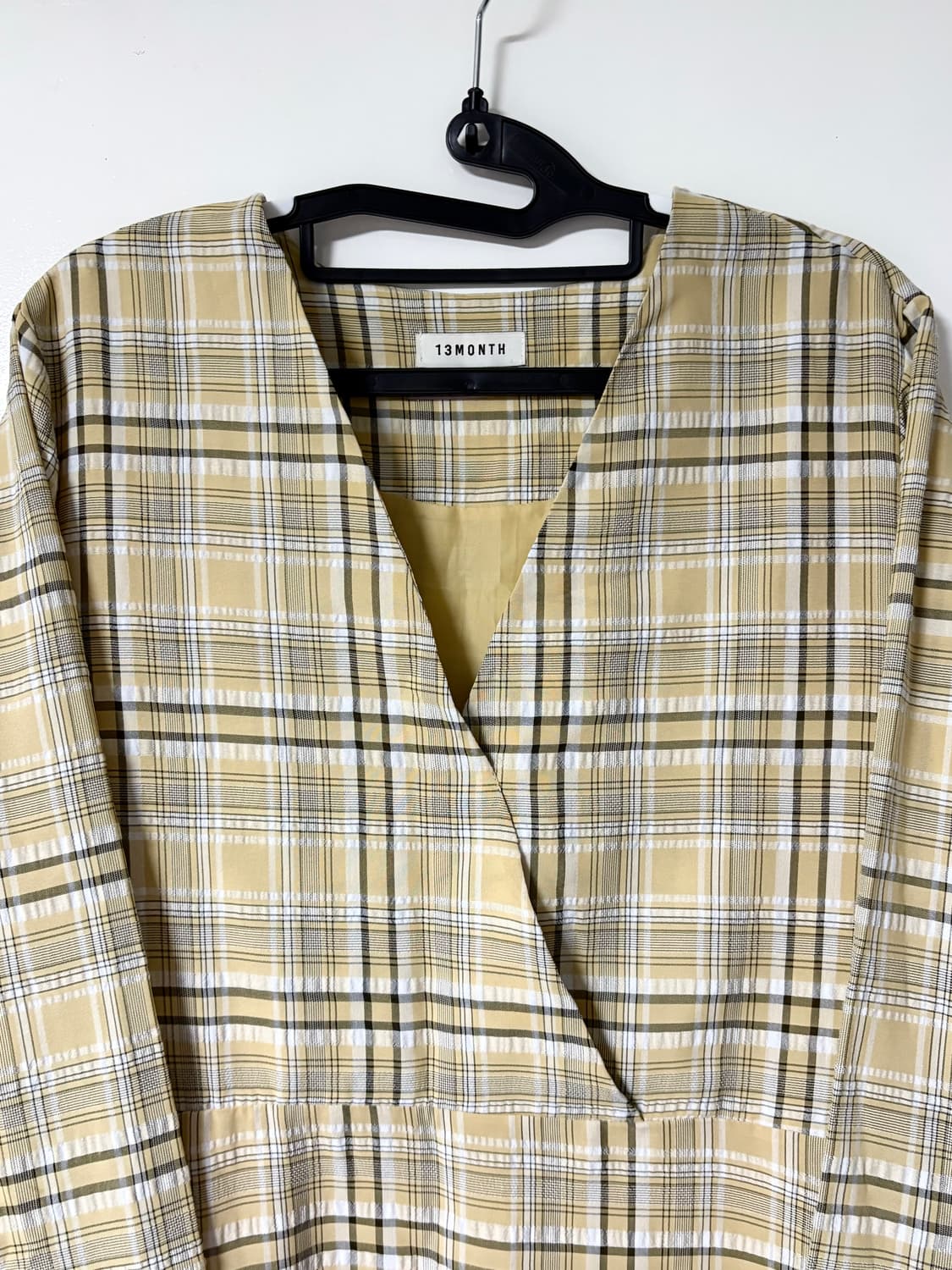 13MONTH 체크 롱 원피스 상품이미지2