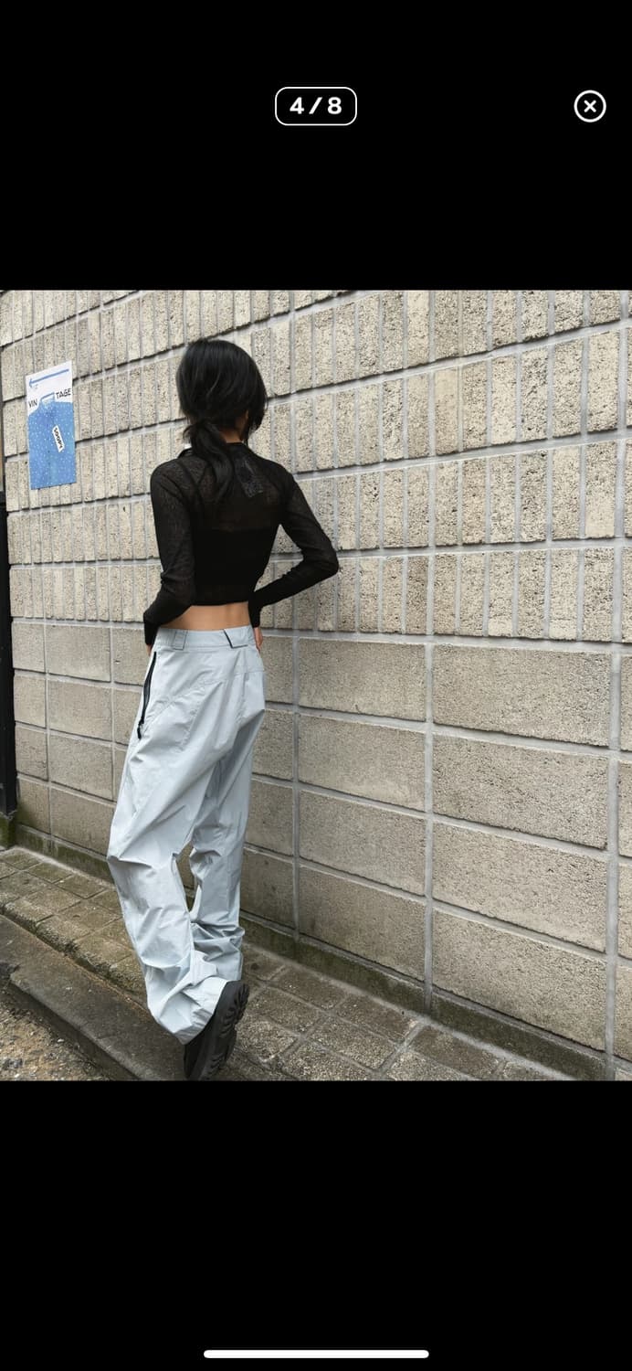 혜인서 와이드 윈드브레이커 팬츠 상품이미지4