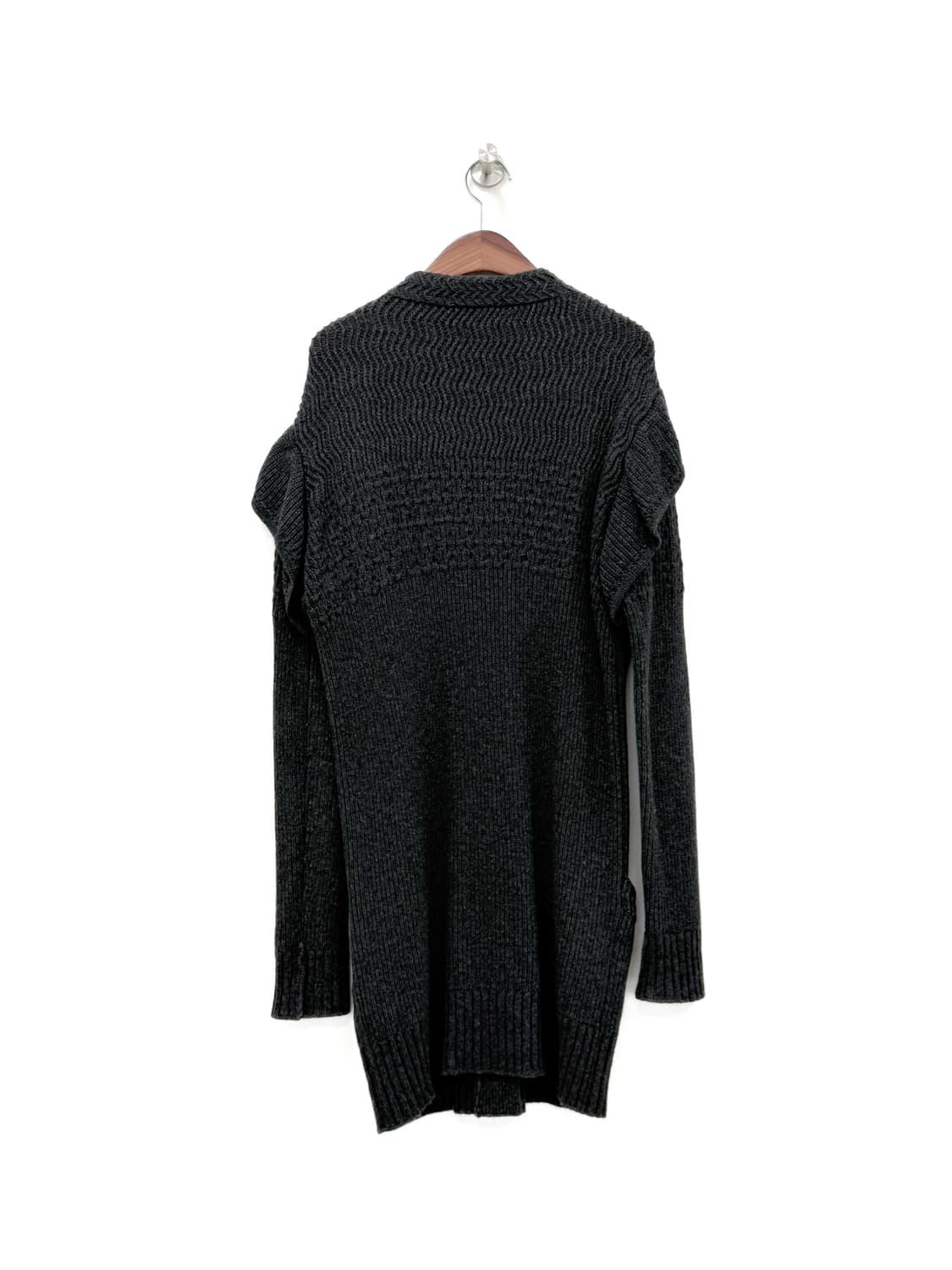 씨바이 끌로에 울 블렌드 텍스처드 롱 가디건 상품이미지5