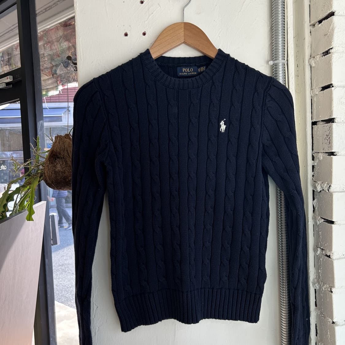 15465 - 폴로 랄프로렌 블랙 케이블 니트 상품이미지2