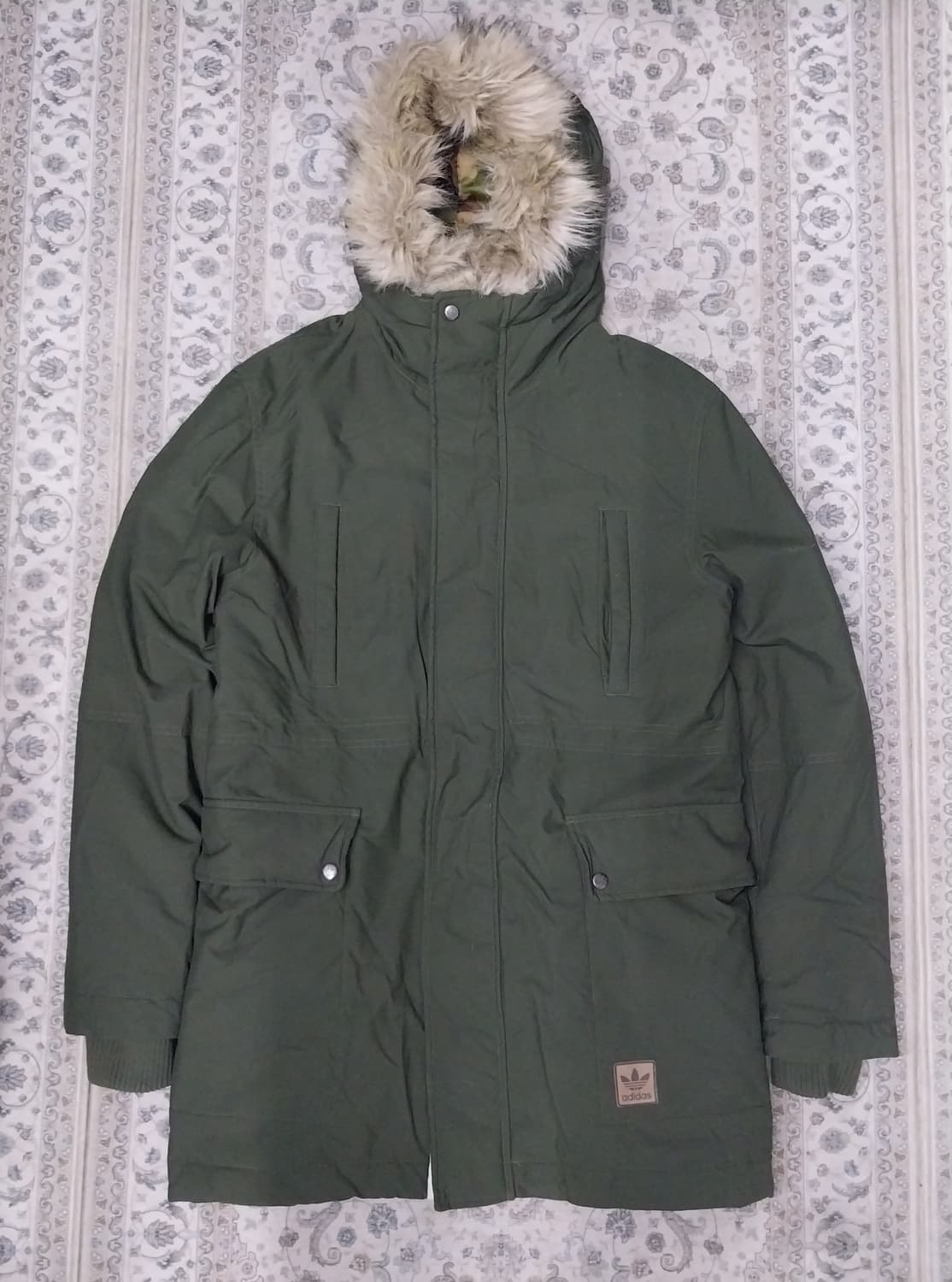 아디다스 래더패치 카모플라쥬 패딩 90  (사이즈크게나옴) 상품이미지1