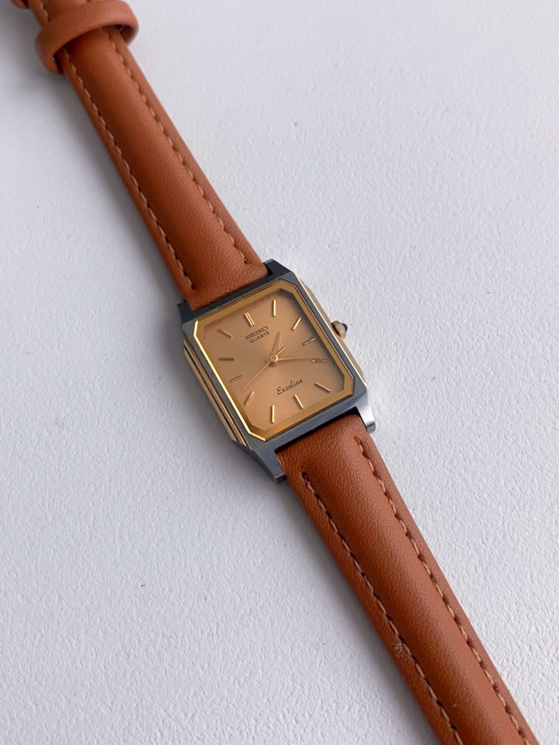 Seiko 세이코 쿼츠 스퀘어 레이디스 상품이미지2