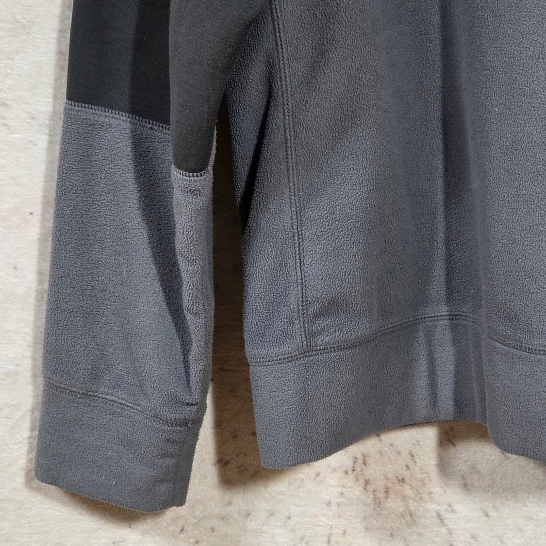 나이키 올드스쿨 그레이 배색 후리스 집업 상품이미지6