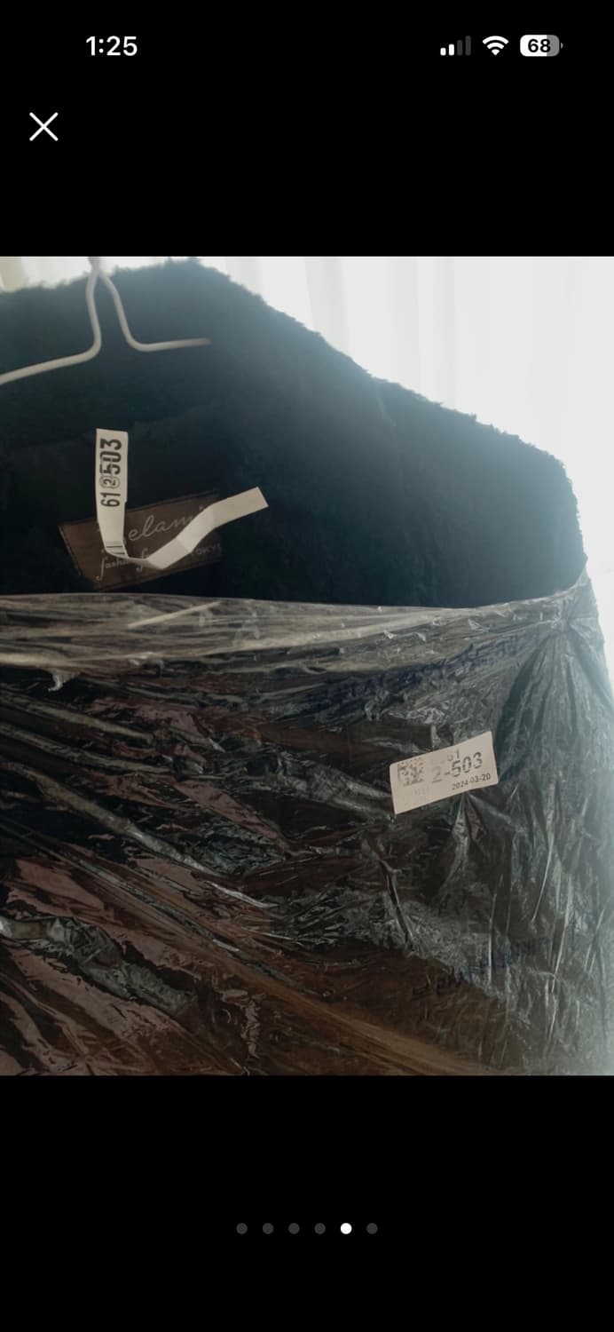 빈티지 검정코트 상품이미지5