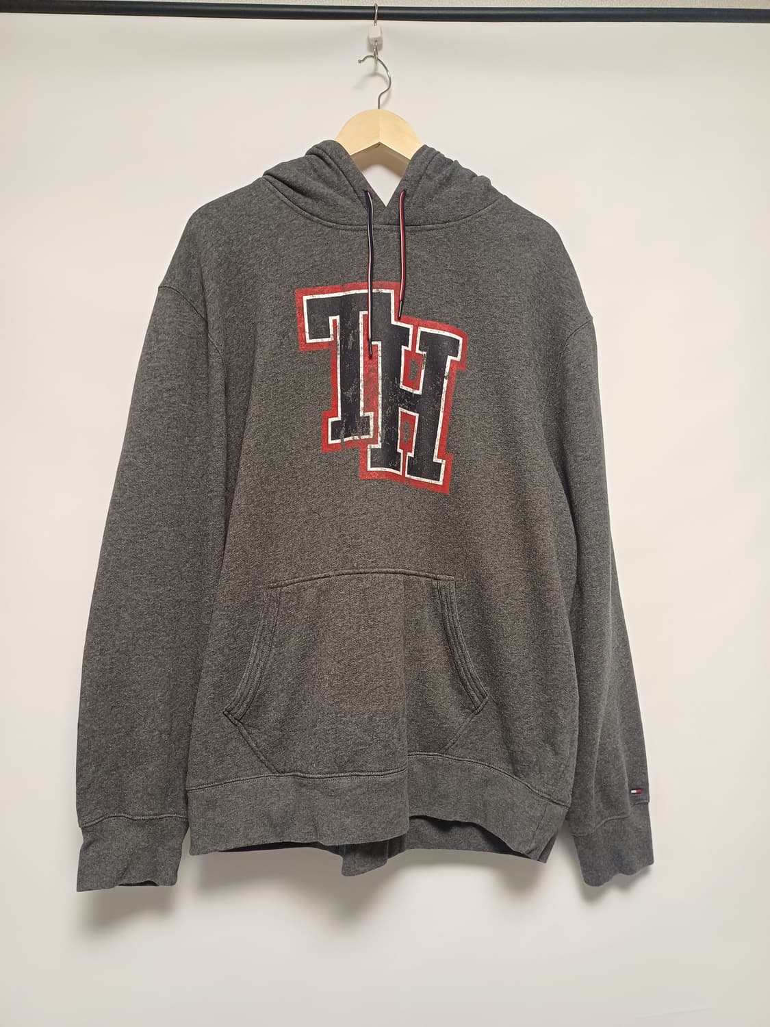 TOMMY HILFIGER TH 후드 / 멜란지 그레이 / XL~XXL  상품이미지1