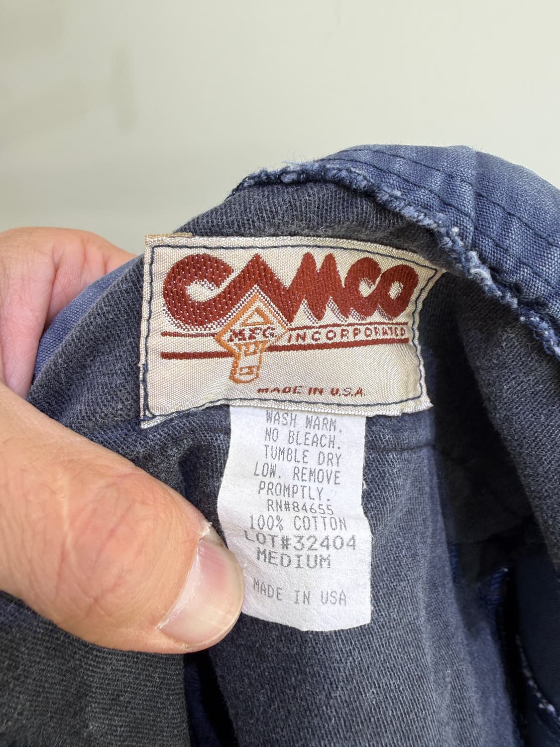 빈티지 CAMCO (Made in USA) 립스탑 코튼 팬츠  상품이미지5