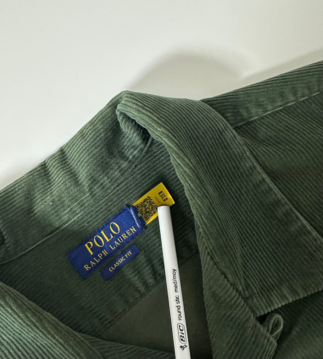 폴로 랄프로렌 클래식핏 코듀로이 캠프 셔츠 상품이미지7